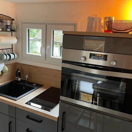Villa Tiny House Klitzeklein Am Waldrand Von Elpe à Olsberg Extérieur photo